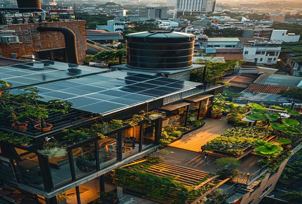 vista tanque de agua para armazenamento (copy)